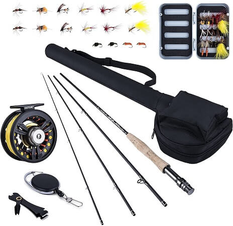 Goture Fly Fishing Rod and Reel Combo